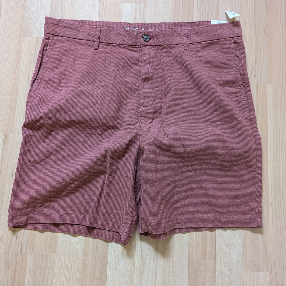 Old Navy Brown Flat Front Shorts New